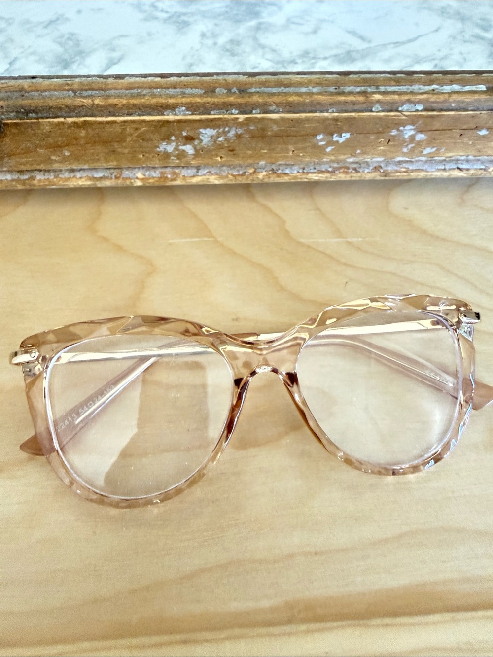 Chic Champagne UV Blue Light Eyeglasses
